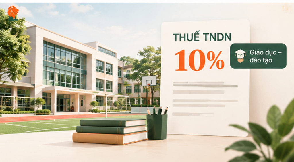 Trường tư thục được áp thuế suất TNDN 10% cho hoạt động giáo dục – đào tạo