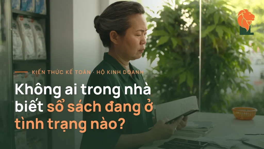 Hộ kinh doanh gia đình tự kiểm tình trạng sổ sách khi bỏ thuế khoán từ 2026